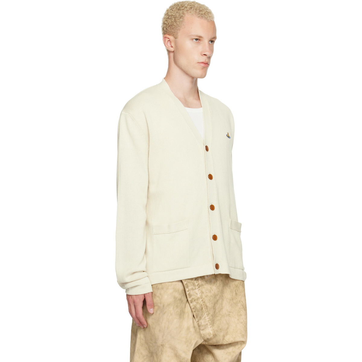 Vivienne Westwood Off-White Alex Cardigan