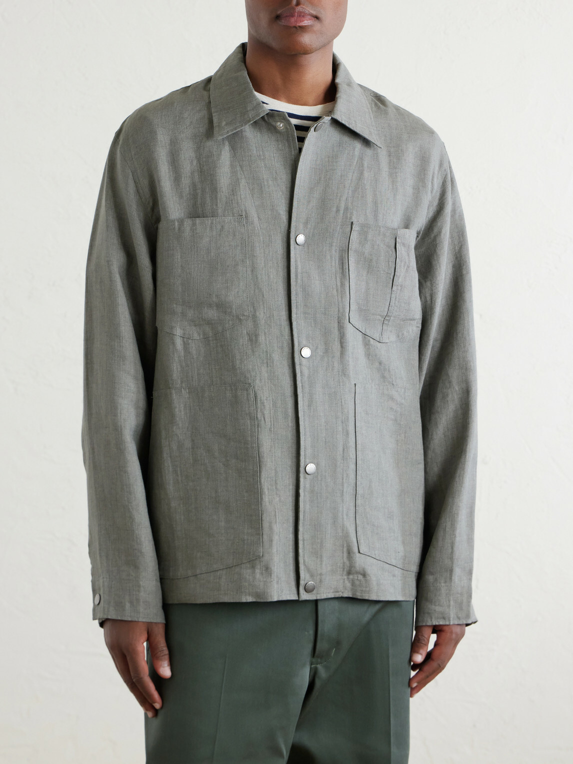 Rag & Bone - Calder Linen Jacket - Gray