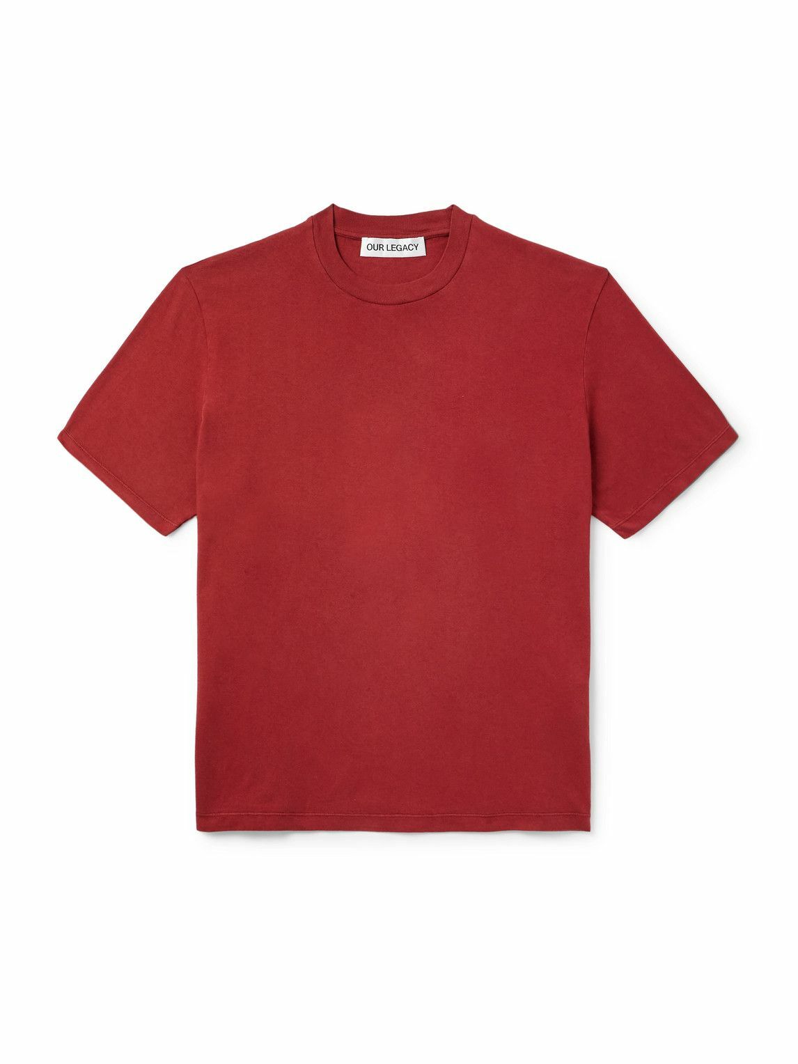 Our Legacy - Red Taste of Hands Printed Appliquéd Cotton
