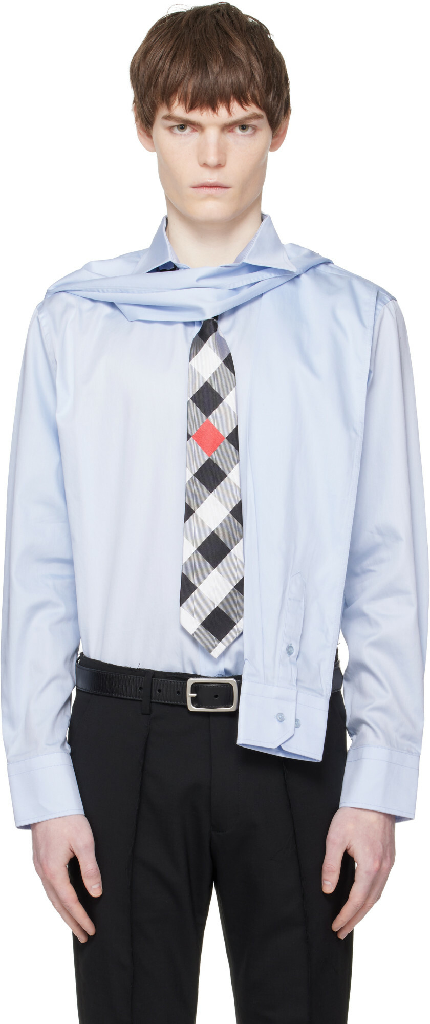 HODAKOVA Blue Sleeve Shirt