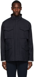 Vince Navy Classic Field Jacket