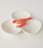 Les-Ottomans Lobster ceramic appetizer plate