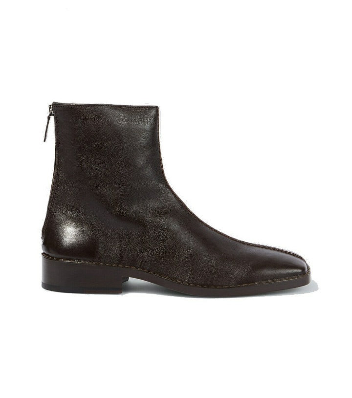Photo: Lemaire Leather ankle boots