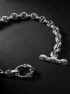 HOORSENBUHS - Open-Link Sterling Silver Diamond Bracelet - Silver