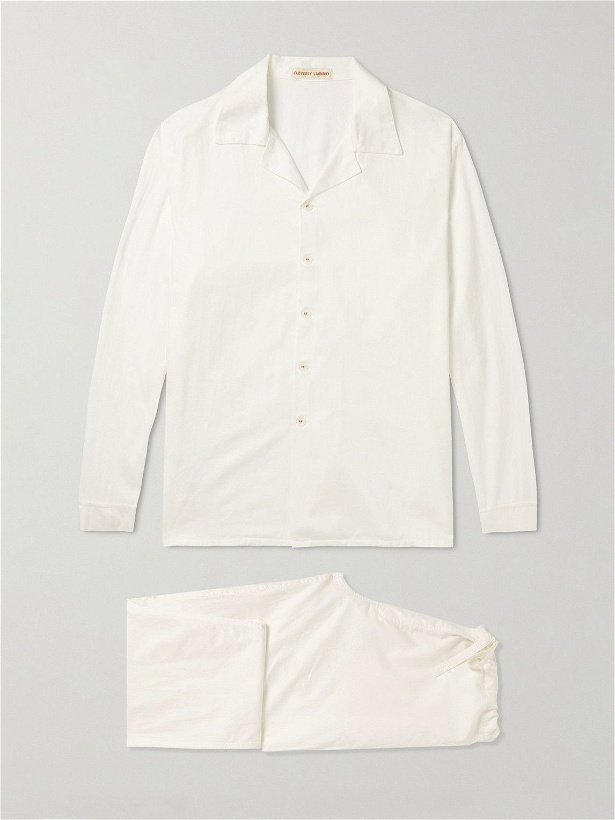 Photo: Cleverly Laundry - Superfine Cotton Pyjama Set - White