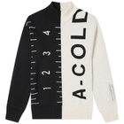 A-COLD-WALL* Jacquard Split Garment Knit