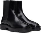 Maison Margiela Black Tabi Chelsea Boots