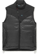 Klättermusen - Liv 2.0 Quilted Recycled Shell Down Gilet - Black