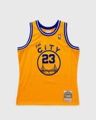 Mitchell & Ness Nba Hwc Jersey Golden State Warriors 2003 04 Jason Richardson #23 Yellow Jerseys
