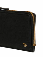 TOM FORD - Logo Leather Cardholder W/ Keyring