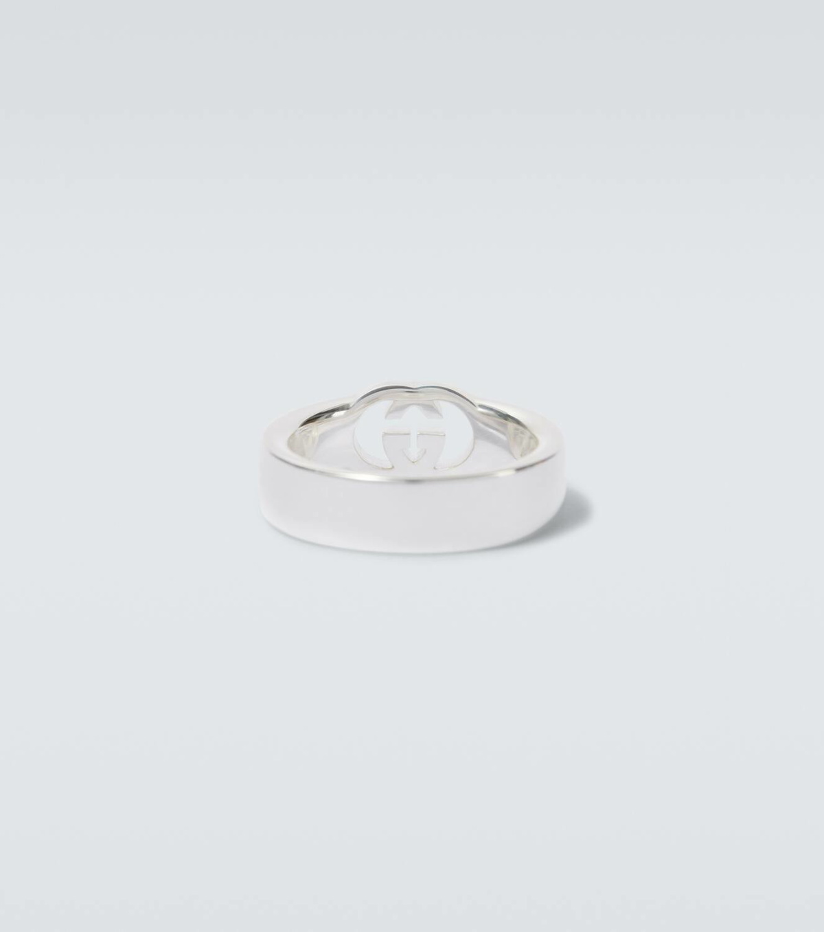 Gucci Interlocking G sterling silver ring Gucci