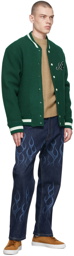 Axel Arigato Green Off-Court Bomber Jacket