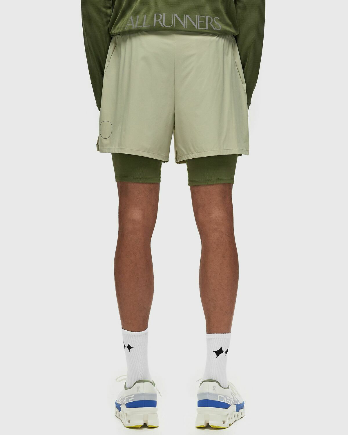 On Pace Shorts X Distance Green Sport & Team Shorts On