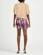 Jijil Womens T-shirt in Camel