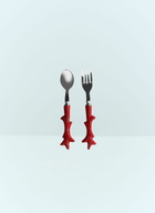 Les-Ottomans Coral Cutlery Set