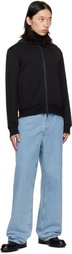 Moncler Black Zip Up Cardigan Jacket