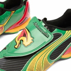 Puma Women's V-S1 Ahluwalia Op1 Sneaker in Archive Green/Yellow Sizzle/Black-Candy Apple