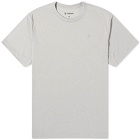 Goldwin Men's GW Lettered Print T-shirt in Light Gray
