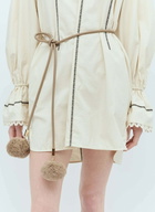 Max Mara Pom-Pom Tubular Belt