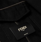 Fendi - Piped Denim Jacket - Black