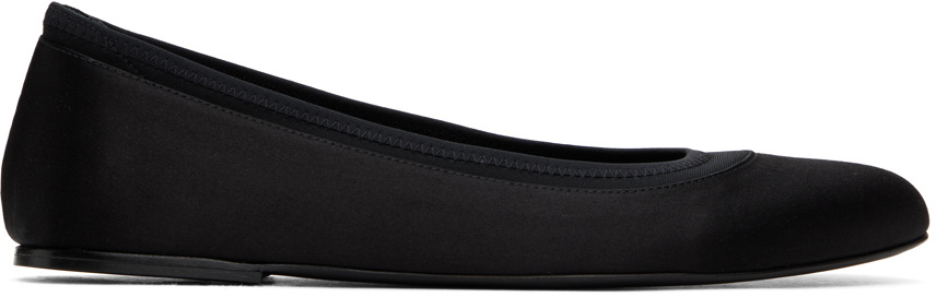 Loulou Studio Black Frano Ballerina Flats