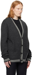 AMBUSH Gray 'A' Patch Cardigan