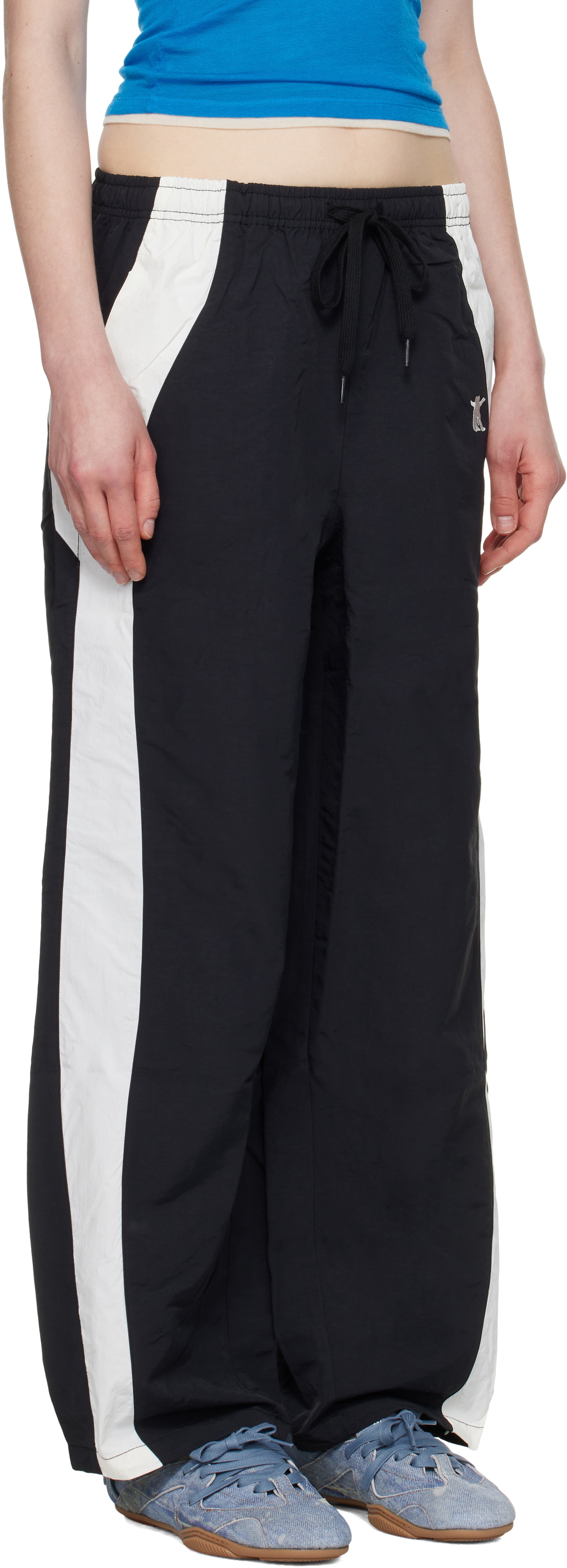 OPEN YY Black & White YY Color Block Lounge Pants