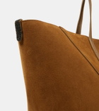 Brunello Cucinelli Large suede tote bag