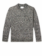 NN07 - Jason 6608 Linen and Organic Cotton-Blend Sweater - Gray