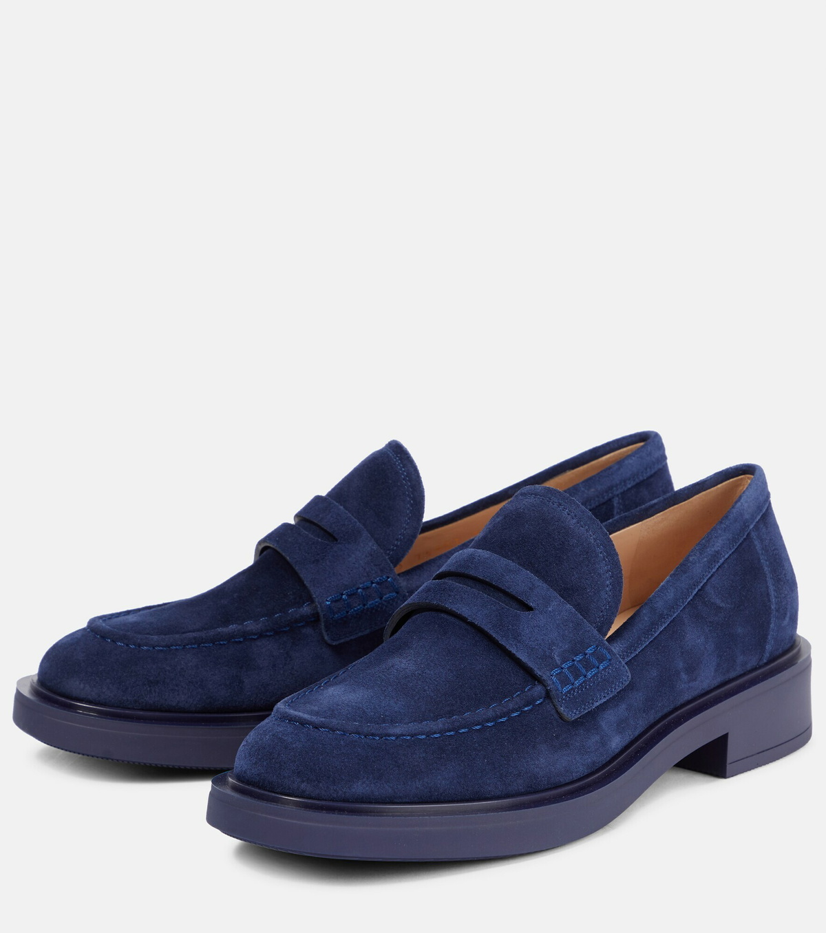 Gianvito Rossi - Harris Suede Loafers Gianvito Rossi