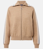 Fusalp Benada striped wool-blend jacket