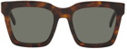 RETROSUPERFUTURE Tortoiseshell Aalto Sunglasses