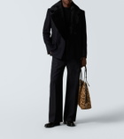 Dolce&Gabbana Atene leopard-print calf hair tote bag