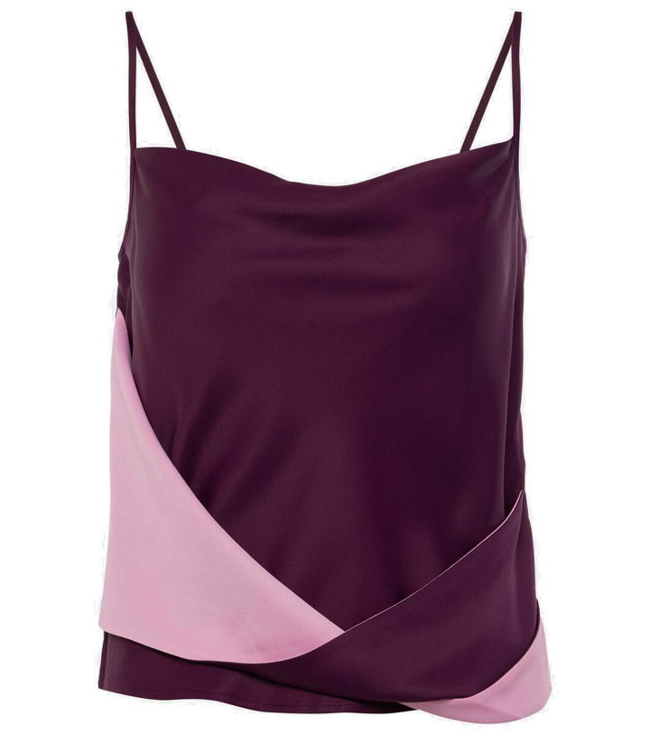 Photo: JW Anderson Draped satin tank top