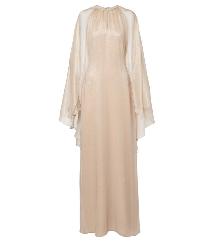 Photo: Tom Ford Caped satin gown