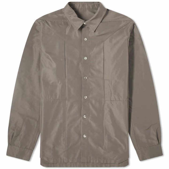 Photo: Rick Owens Men's Fogpocket Technical Outershirt in Dust