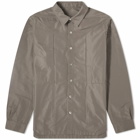 Rick Owens Men's Fogpocket Technical Outershirt in Dust