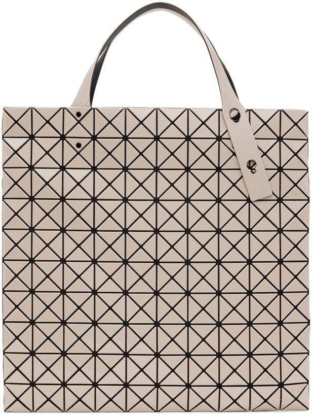 Photo: BAO BAO ISSEY MIYAKE Beige Prism Tote