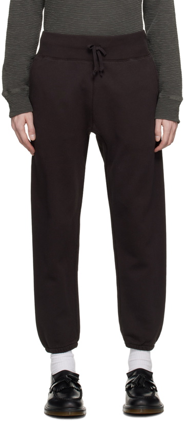 Photo: RRL Black Garment-Dyed Lounge Pants