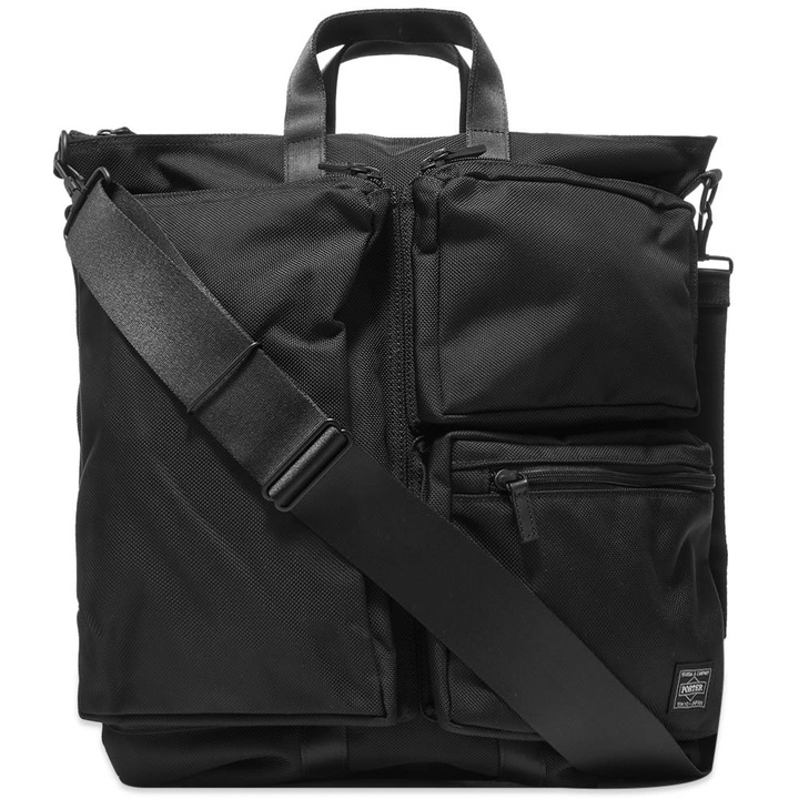 Photo: Comme des Garçons Homme x Porter Cordura Helmet Bag