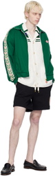 Casablanca Black 'L'Arche' Shorts