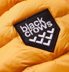Black Crows - Ventus Quilted Pertex Quantum Nylon-Ripstop Hooded Down Jacket - Orange