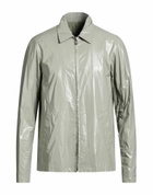 Rick Owens Mens Jacket in Sage green