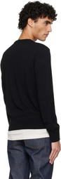 A.P.C. Black Cotton Sweater