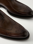 Berluti - Alessandro Ajoure Leather Oxford Shoes - Brown