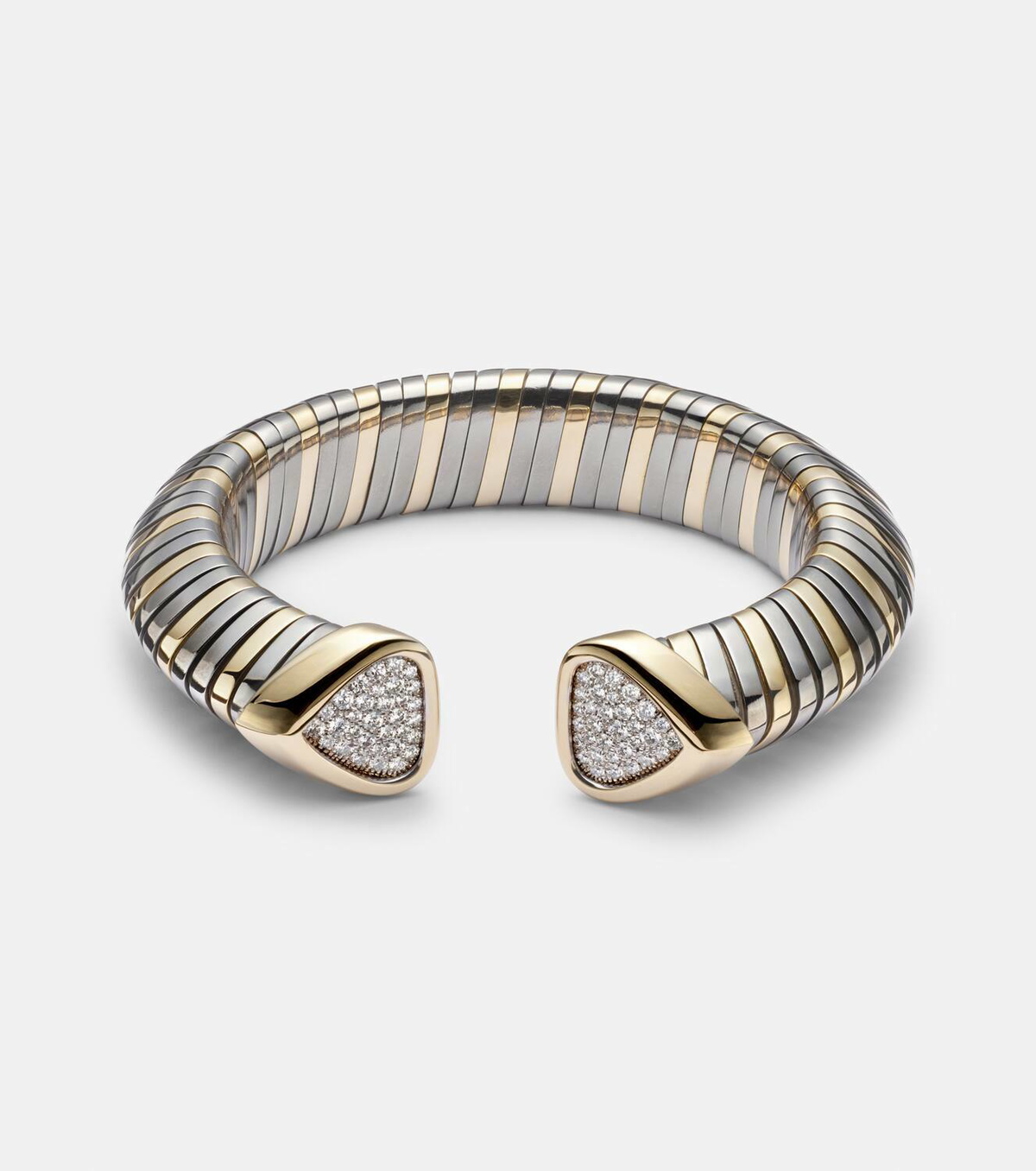 Marina B Trisola 18kt gold bracelet with diamonds