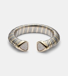 Marina B Trisola 18kt gold bracelet with diamonds