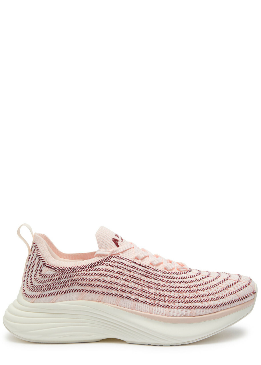 Athletic Propulsion Labs Techloom Zipline Knitted Sneakers Pink