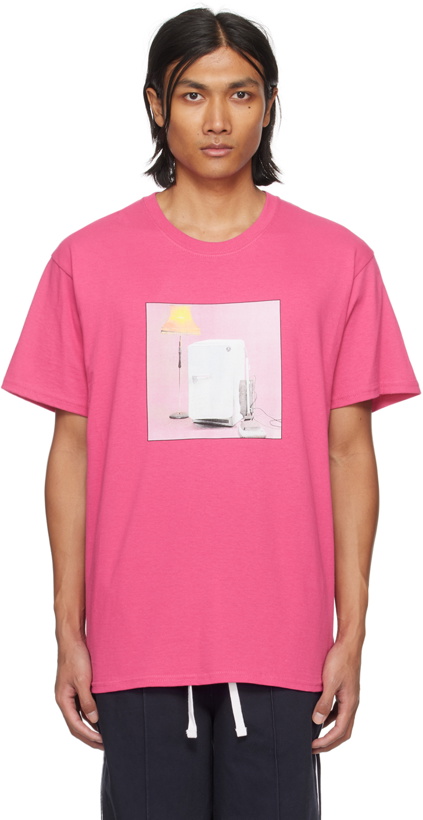 Photo: Noah Pink The Cure Printed T-Shirt