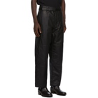 Lemaire Black Cotton Trousers